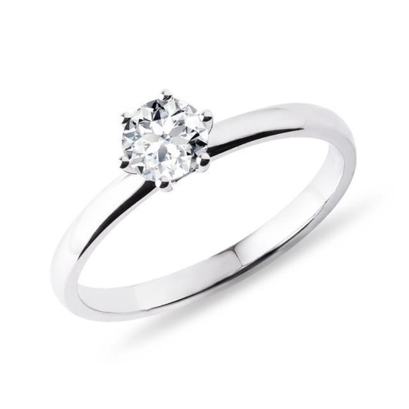 Certified 0.5ct. t.w. Diamond Solitaire Engagement Ring - Picture 6 of 16